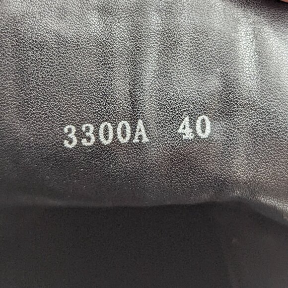 Blumarine Women Logo Chain Harness Combat Boots Size 9.5M EUR 40 - Picture 6 of 9